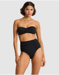 Sea Level Australia - Essentials Edit Super High Waist Bikini Bottoms