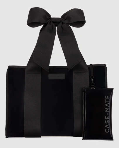 Case-Mate - Case-Mate Midnight Bow Tote w/ Phone Pouch