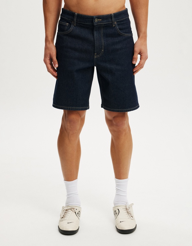 Cotton On - Loose Straight Denim Short