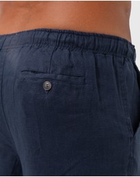 Coast Clothing - Coast Linen Pant - Navy