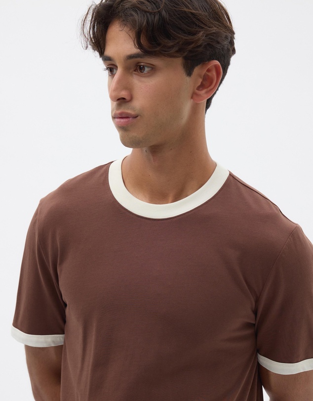 AERE - Fitted Ringer Tee