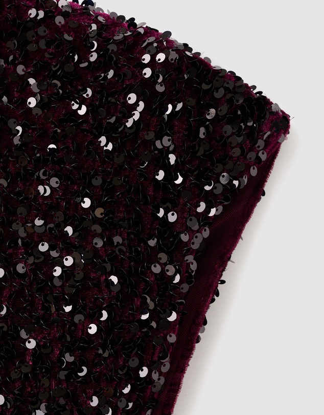 M.N.G - Sequin Dress With Open Back