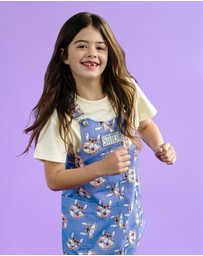 Rock Your Kid - Disney Lilo & Stitch Pinafore - ICONIC EXCLUSIVE - Kids-Teens
