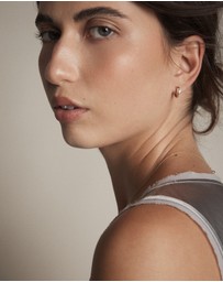 MIMCO - Shadow Huggie Earrings