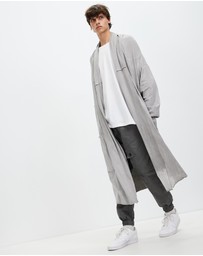 Surrounded By Ghosts - The Aikinite Hooded Rib Knit Cardigan