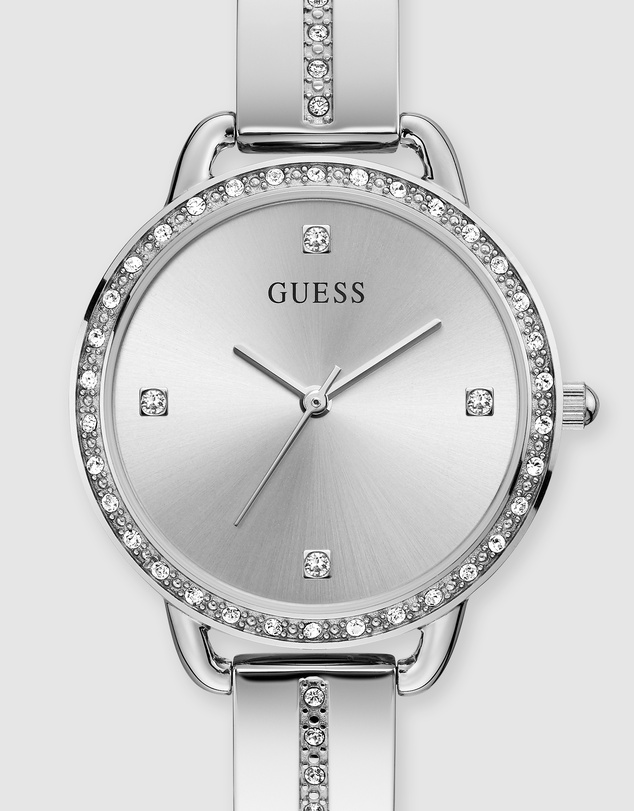 GUESS - Guess Bellini Silver Tone Ladies Watch