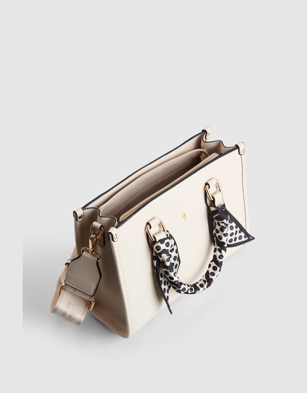 Laura Jones - Small Tote Bag With Scarf
