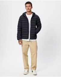 Emporio Armani EA7 - Mountain Eco Down Medium Hooded Jacket