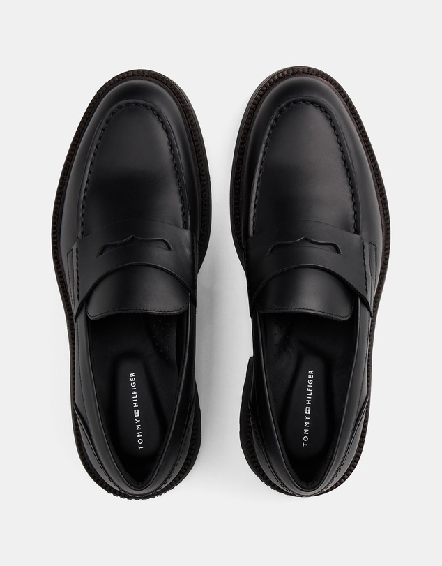 Tommy Hilfiger - Lightweight Leather Loafers - Men's
