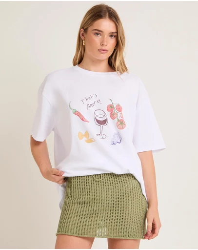 Subtitled - Amore Oversized T-Shirt