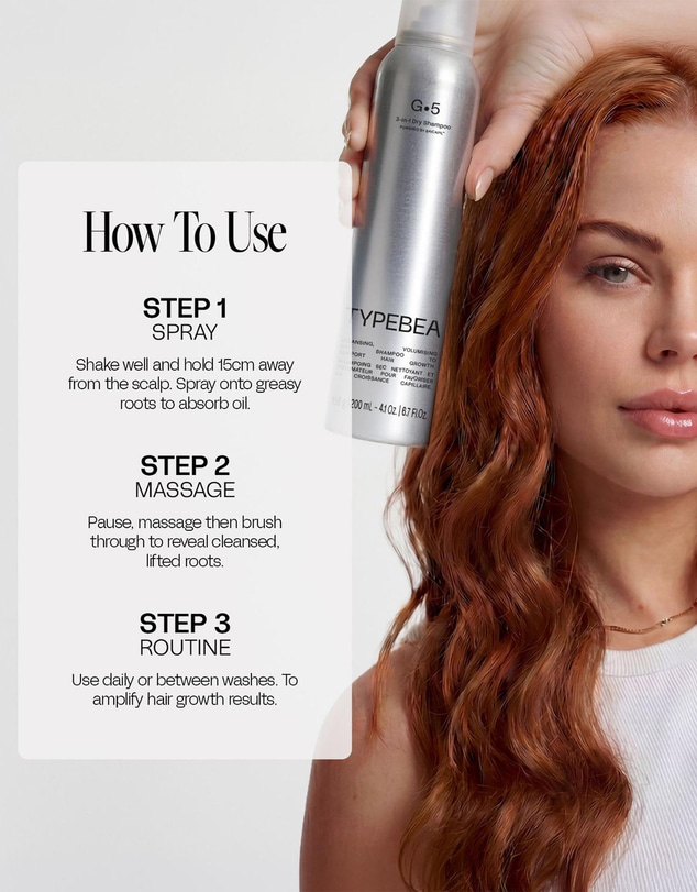 TYPEBEA - G5 3-in-1 Dry Shampoo