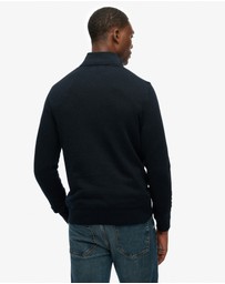 Superdry - Slim Fit Essentials Cotton Half Zip