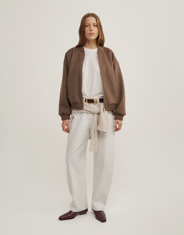 Witchery - Felted Zip Bomber Jacket