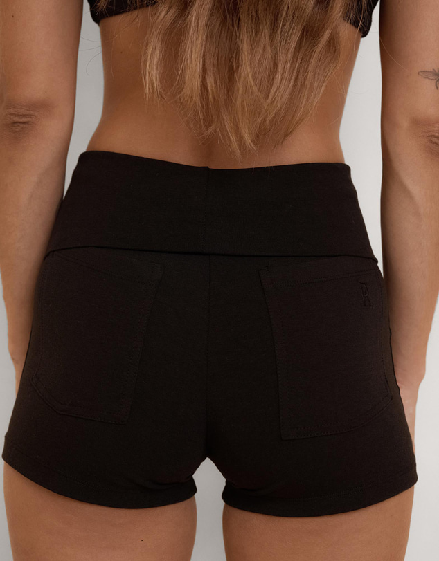 Pinky & Kamal - The Fold Over Mini Shorts