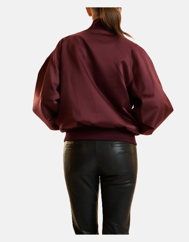 Cynthia Rowley - Satin Bomber Jacket