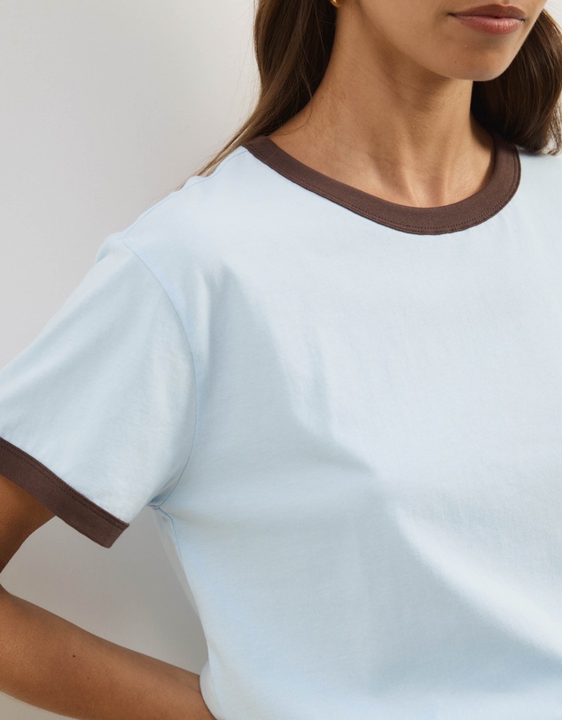Atmos&Here - Short Sleeve Ringer T-Shirt