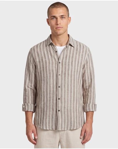Academy Brand - Mick Linen Shirt