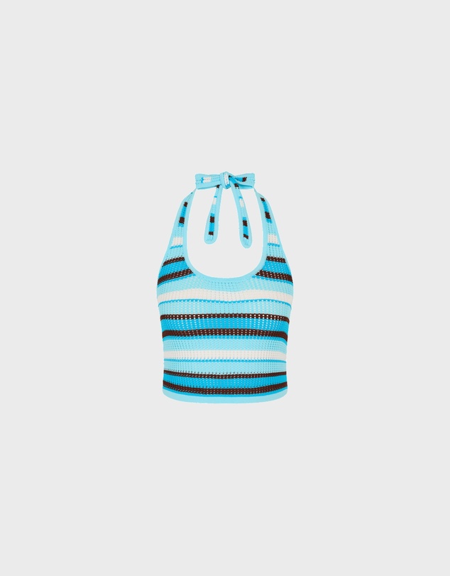 Kulani Kinis - Knit Halter Tie Top