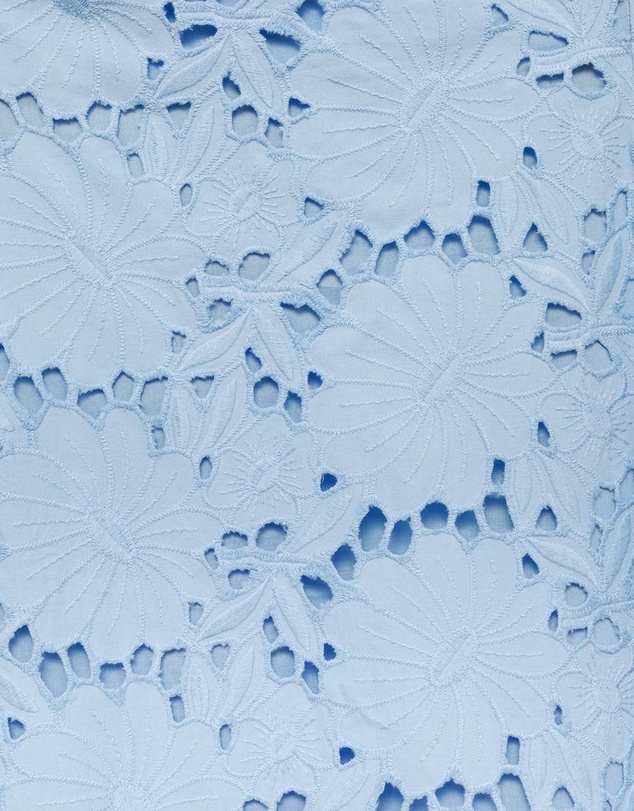 M.N.G - Sky Embroidered Strapless Dress