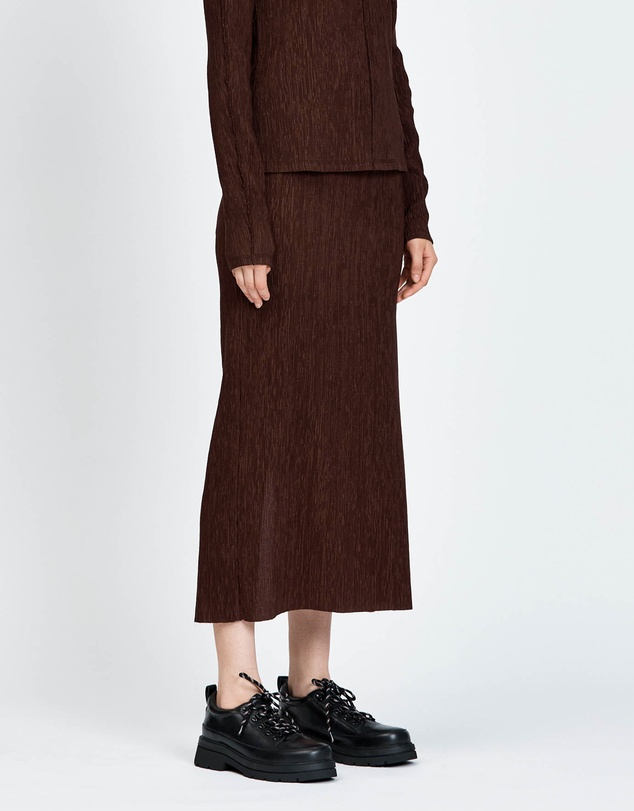 bul - Sisu Midi Skirt Chocolate