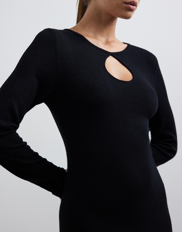 Sofia Irina - Knit Key Hole Dress