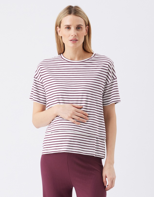 Ripe Maternity - Claudette Nursing Tee
