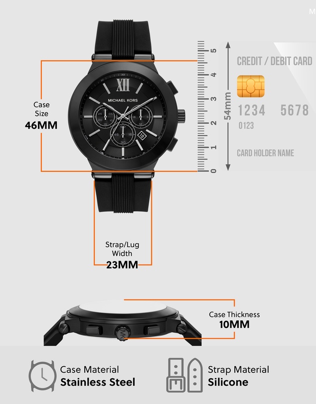 Michael Kors - Billie Black Chronograph Watch
