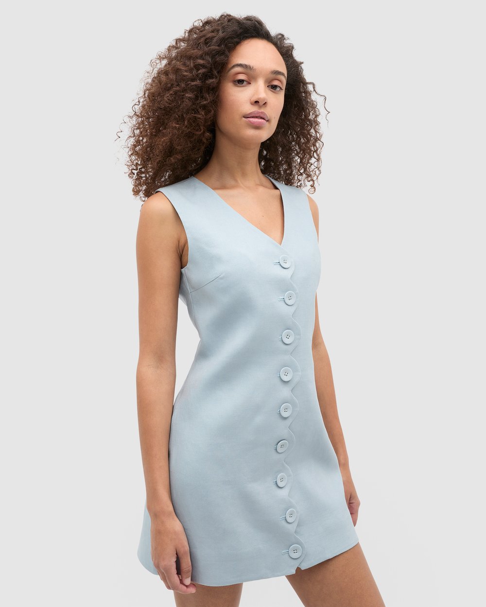 blue ruffle cape dress Fiona Steel Satin & Asymmetrical Skirt Set LUNA Black Sequin Homecoming ads:eligible Size:14-REG