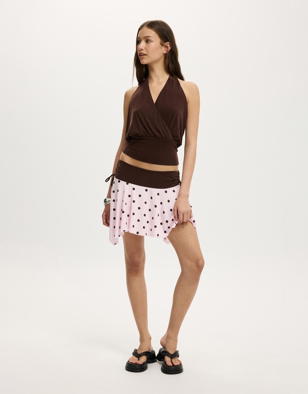 Cotton On - Sandy Hanky Hem Mini Skirt