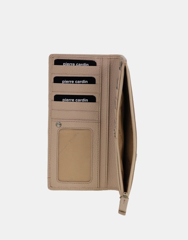 Pierre Cardin - Pierre Cardin Genuine Ladies Leather Bi-Fold Wallet