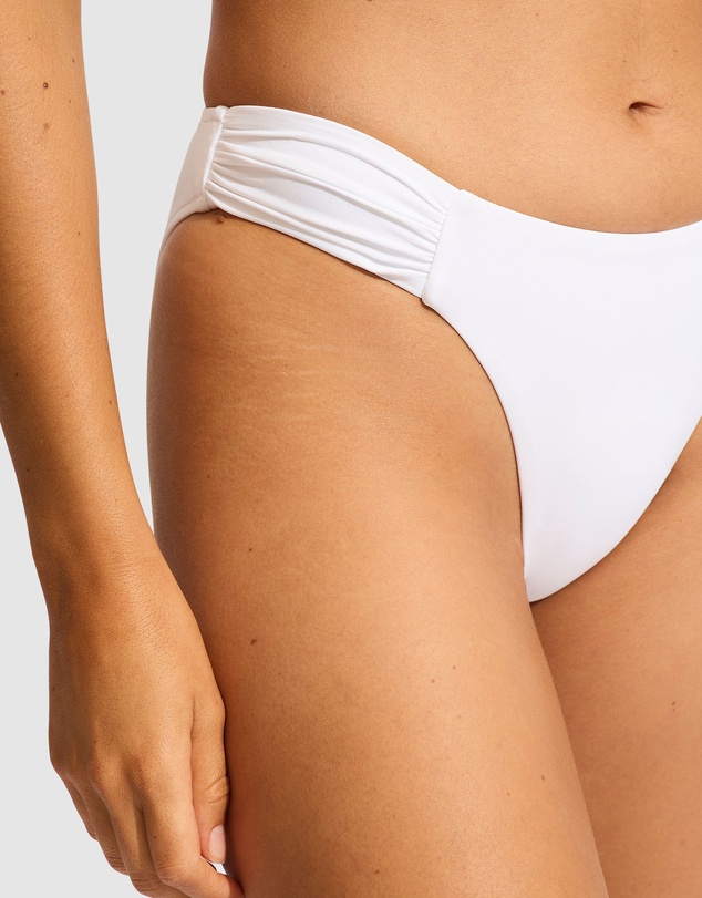 Seafolly - Seafolly Collective High Leg Ruched Side Bikini Bottom