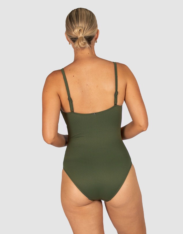 Baku Swimwear - Rococco D/E Cup Underwire One Piece Swimsuit