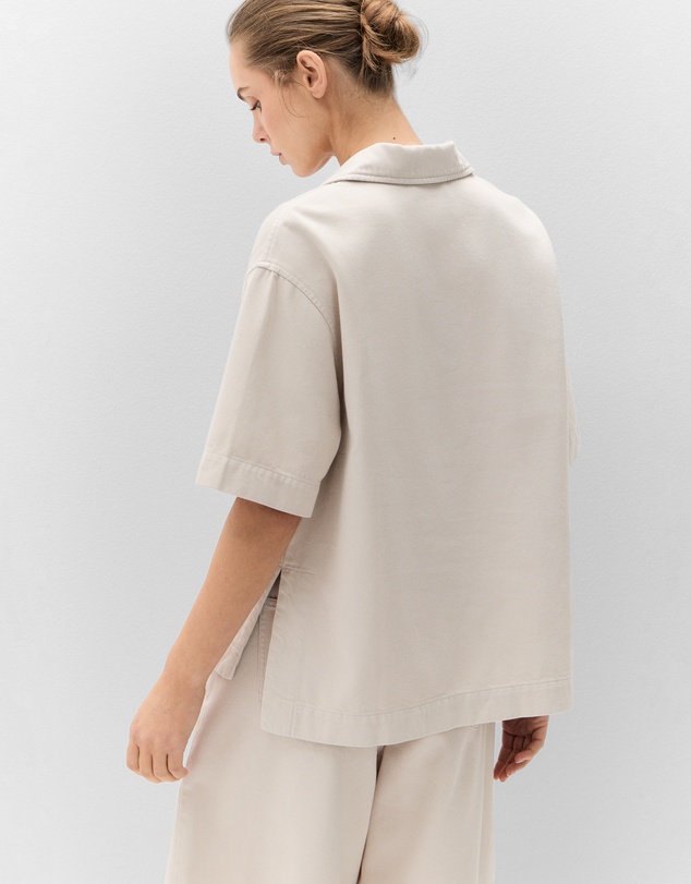 UNISON - Relaxed Denim Pullover