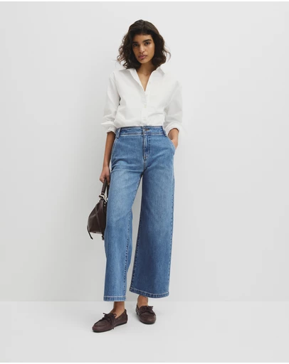 Country Road - Refined High Rise Wide Leg Jean