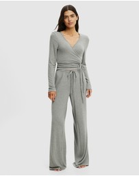 Cotton On Body - Super Soft Wrap Long Sleeve Top