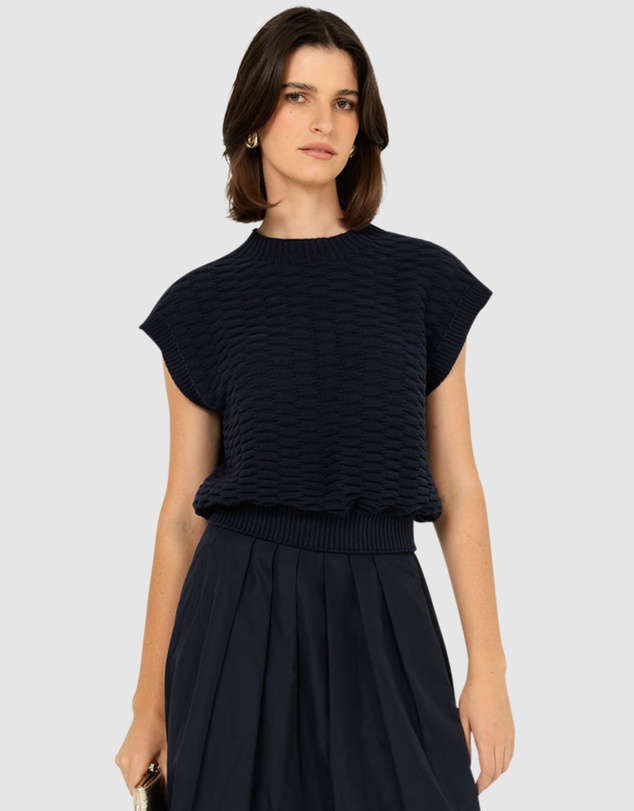 SACHA DRAKE - Bubble Knit Top