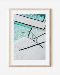 LEGGERA - Afternoon Dip at Icebergs Print