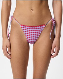 Damson Madder - Tie Side Bikini Bottoms