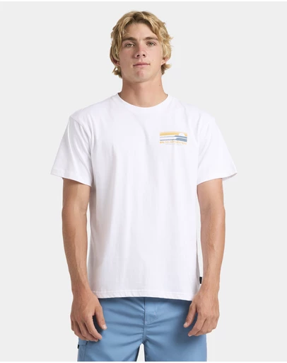 Quiksilver - Mens Stacked Horizon T-Shirt