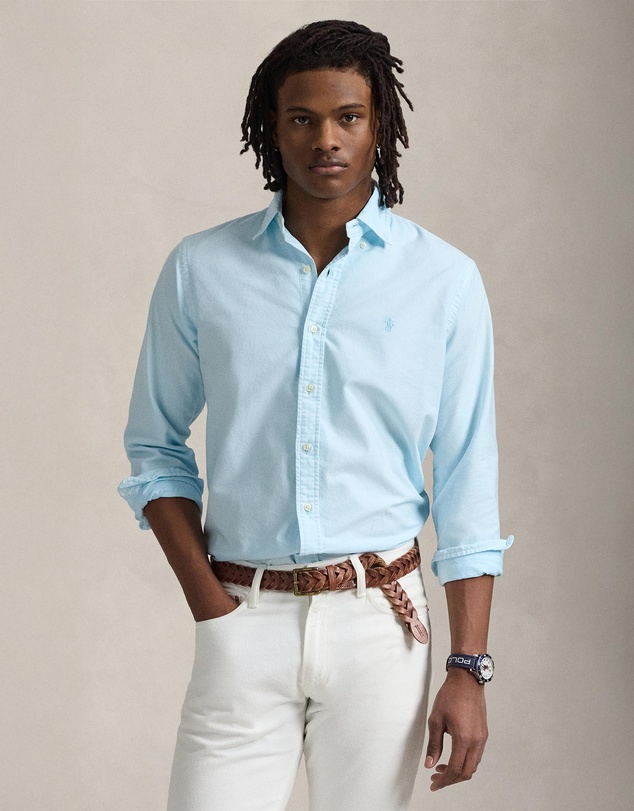 Polo Ralph Lauren - Custom Fit Mineral-Dyed Oxford Shirt