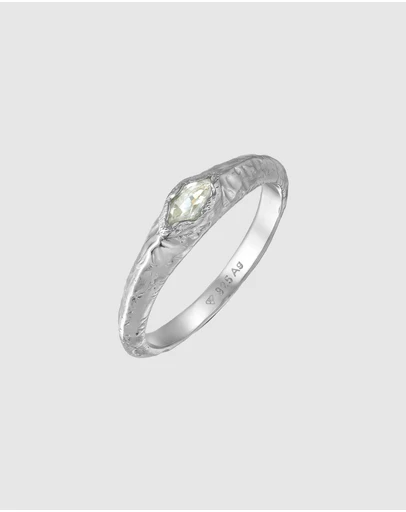 Haze & Glory - ICONIC EXCLUSIVE - Ring Marquise Amethyst 925 Sterling Silver