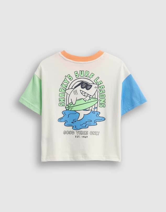 GAP - Surf GR Boxy Tee - Babies-Kids