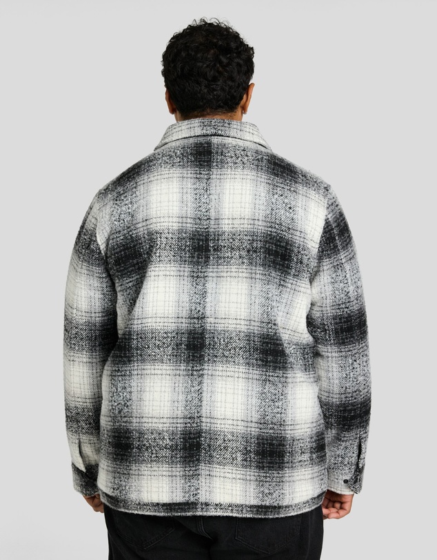 Johnny Bigg - Padded Check Zip Thru Jacket