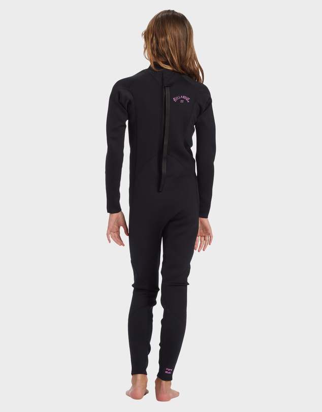 Billabong - Girls 6 to 16 3/2mm Foil Back Zip GBS Wetsuit
