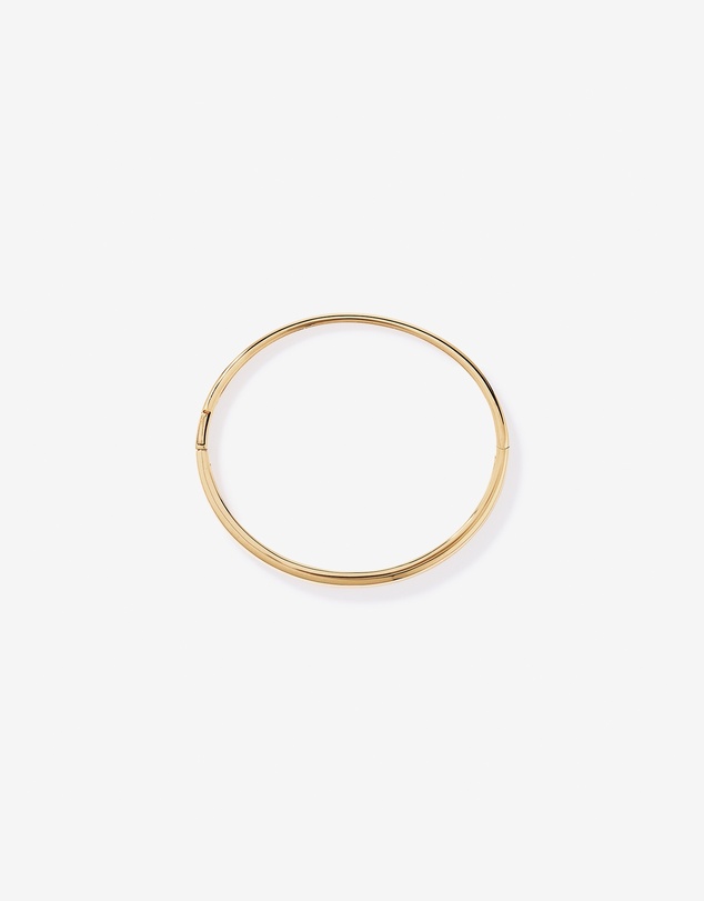 Michael Hill - Polished Hinge Bangle in 18kt Vermeil