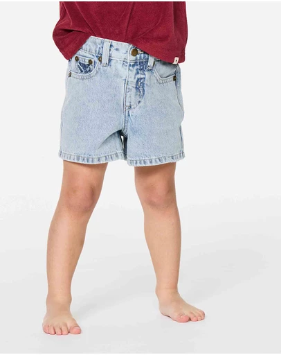 Rip Curl - Tabby Denim Shorts - Girls (1-8 years)