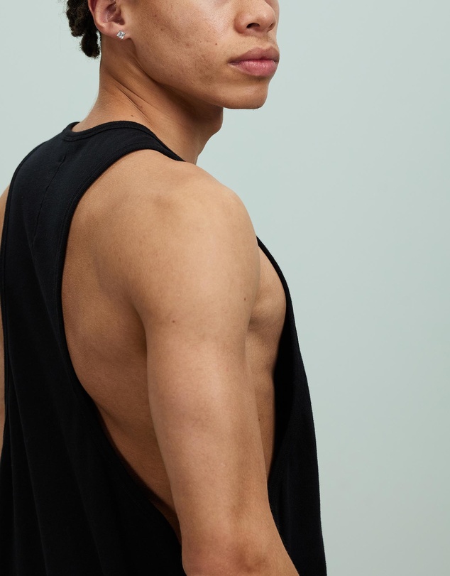 Surrounded By Ghosts - The Cerium Rib Knit Singlet