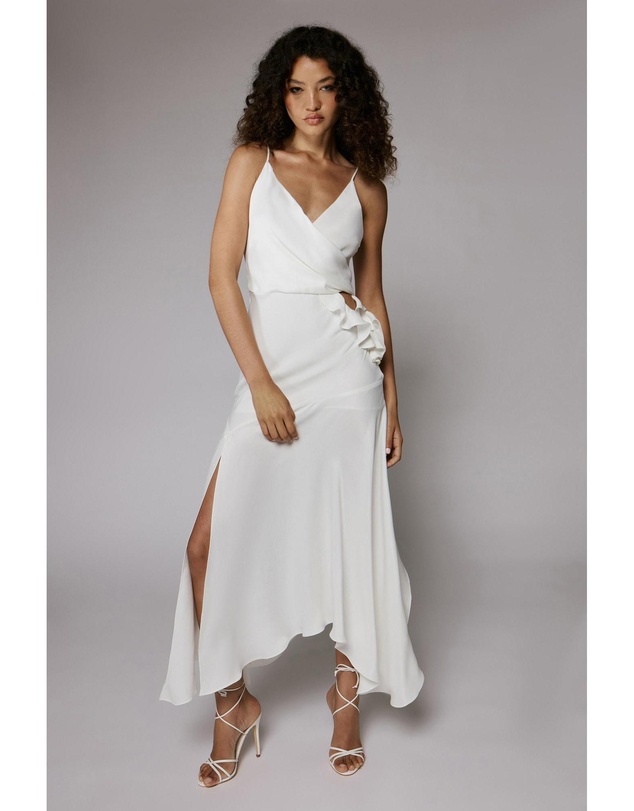Bardot - Sorrel Mock Wrap Maxi Dress