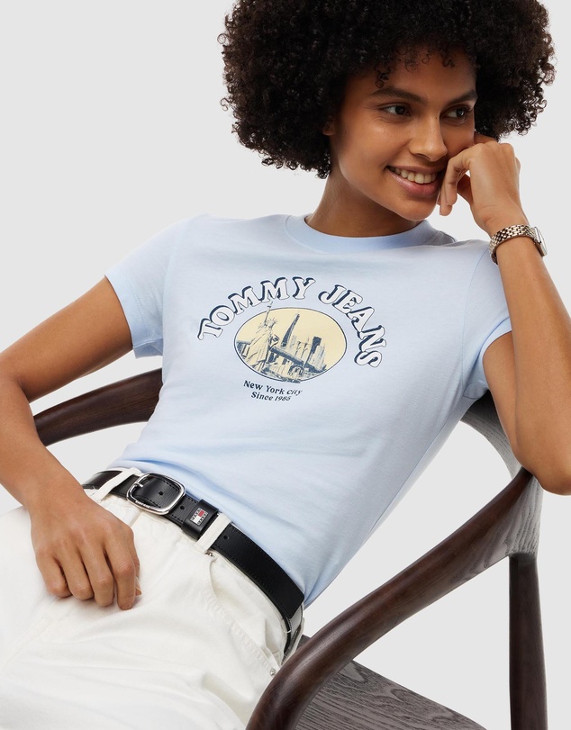 Tommy Jeans - Slim NYC Novelty Tee