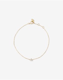 Michael Hill - Bracelet With 0.08 Carat TW Diamonds in 10kt Yellow Gold